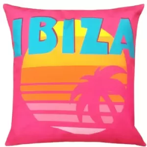 Furn Ibiza 100% UV & Water Resistant Outdoor Cushion Cover, Multi, 43 x 43 Cm