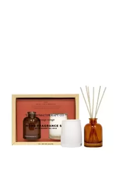 Candle 100g & Diffuser 50ml Therapy Set Lime & Mandarin