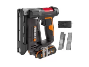 Worx WX843 20V 1x2Ah Cordless Crown Stapler Kit