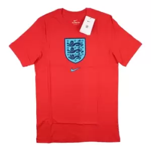 2022-2023 England World Cup Crest Tee (Red)