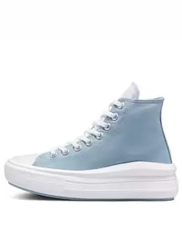 Converse Chuck Taylor All Star Move CX Platform Hi-Tops - Blue Size 5, Women