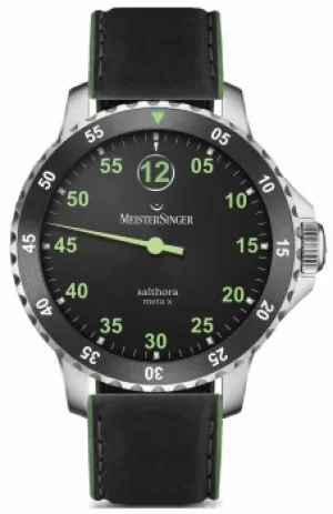 MeisterSinger Mens Classic Plus Salthora Meta X Automatic Watch