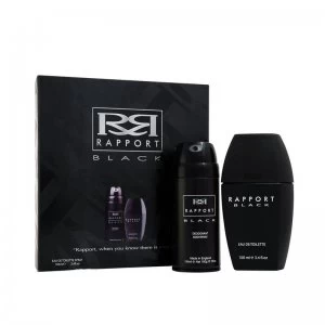 Dana Rapport Black Gift Set 100ml Eau de Toilette + 150ml Body Spray