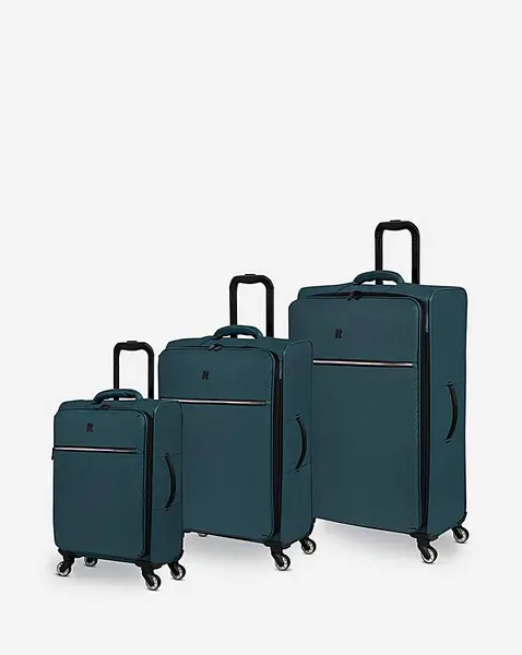 IT Luggage The Lite HZ05802 Dark Teal Suitcase 3Pcs Set