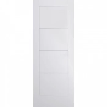 LPD Ladder Moulded Panel White Primed Internal Door - 1981mm x 838mm (78 inch x 33 inch)