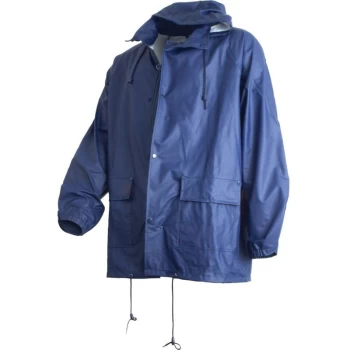 Navy Rainsuit Jacket - 3XL - Tuffsafe