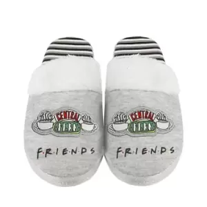 Friends Girls Central Perk Slippers (1 UK-2 UK) (Grey)