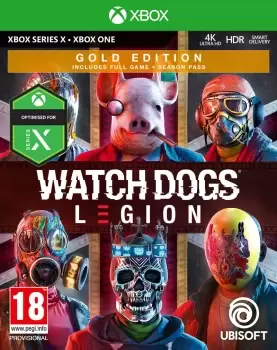 Watch Dogs Legion Gold Edition Xbox One Series X Game