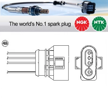 NGK OZA114-V4 / 1769 Lambda Sensor Zirconia Type Oxygen O2 Exhaust Probe