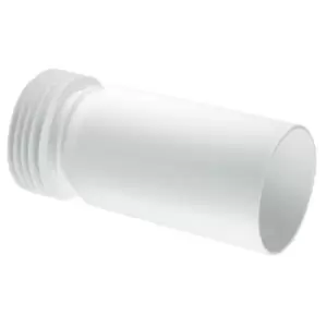 McAlpine Straight Extension Piece White 110mm - 855725