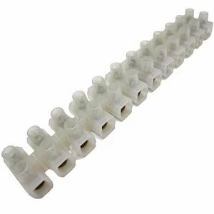 Zexum 15A 12 Way Terminal Connector Strip - Single