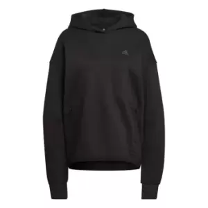 adidas Run Icon Hoodie Womens - Black