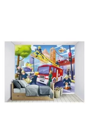 Walltastic Emergency Services Wall Mural, Multi