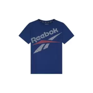 Reebok Logo T-Shirt Boys - Blue