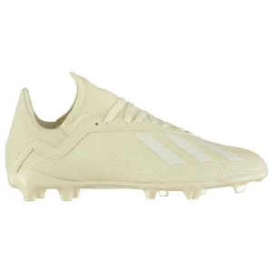 adidas X 18.3 Junior FG Football Boots - OffWhite