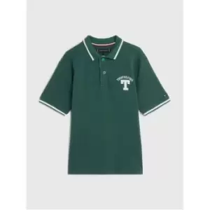 Tommy Hilfiger Varsity Polo S/S - Green