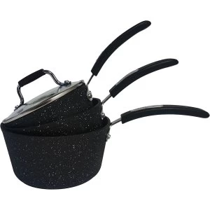 Scoville 3 Piece Non-Stick Saucepan Set