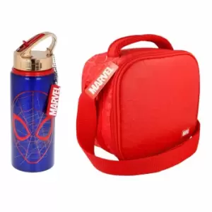 STOR Marvel 2 Piece Lunch Bag And Bottle Set