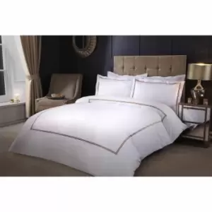 Emma Barclay Mayfair Duvet Set Single Bed Taupe