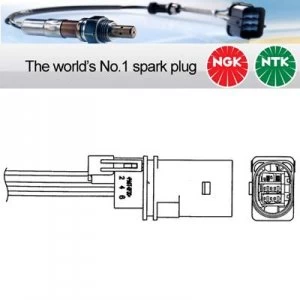 NGK NTK Oxygen O2 Lambda Sensor LZA07-V3 LZA07V3 (1880)