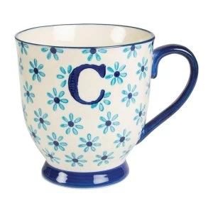 Sass & Belle's Bohemian Letter C Mug