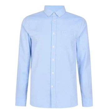 Howick Oxford Slim Fit Shirt - Sky