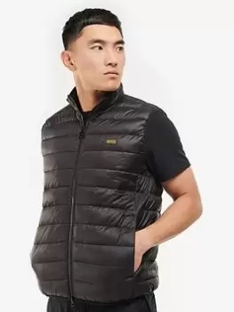 Barbour International Reed Padded Gilet - Black, Size 2XL, Men