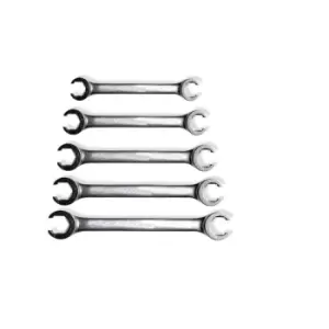 Metric Flare Nut Spanner Set, 8 - 17mm, Set of 5