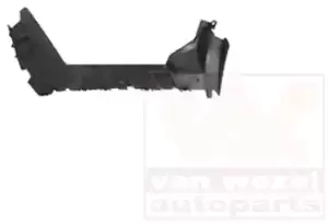 VAN WEZEL Mounting Bracket, bumper ** Equipart ** 1807535 FORD,Fiesta Mk6 Schragheck (JA8, JR8),Fiesta Mk6 Kastenwagen