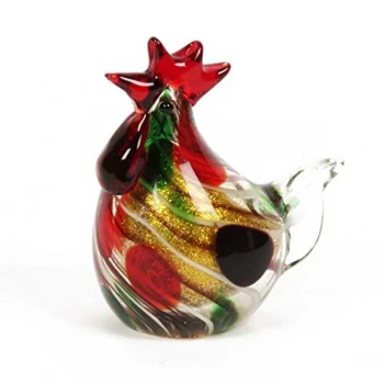 Objets d'art Glass Figurine - Cockeral