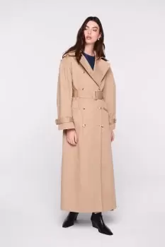 Julia Puff Sleeve Trench, Stone / UK 14