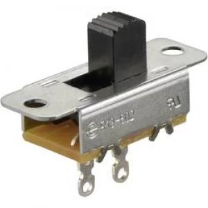 Slide switch 250 V AC 6 A 1 x OnOff SCI R13 602A