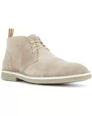 Dune Cash Lace Up Desert Boots - 6 - beige