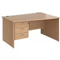 Dams International Wave Desk MP14WRP3B 1,400 x 725 x 800 - 990 mm