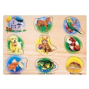 Melissa and Doug Classic Pets Sound Puzzle