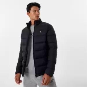 Jack Wills Kershaw Lightweight Puffer Jacket - Black