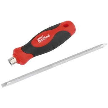 DRAPER 68820 - Draper Soft Grip Reversible Blade Screwdriver - Redline