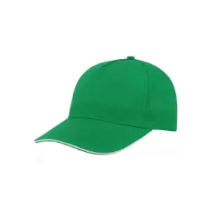 Atlantis Start 5 Sandwich 5 Panel Cap (One Size) (Green/White)