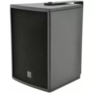 Loops - 8' Wooden Cabinet Black Speaker Premium Hi Fi Wall Mounted Background Sound