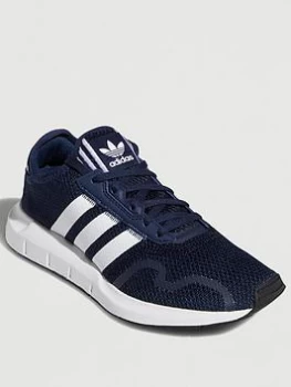 adidas Originals Swift Run X Junior - Navy White, Navy/White, Size 5.5