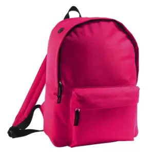 SOLS Rider Backpack / Rucksack Bag (ONE) (Fuchsia)