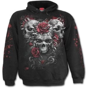 Skulls N' Roses Kid's X-Small Hoodie - Black