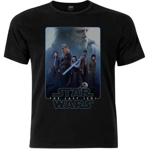 Star Wars - Episode VIII The Force Composite Unisex X-Large T-Shirt - Black