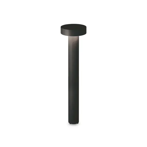 Tesla 4 Light 80cm Outdoor Bollard Black IP44