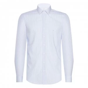 Calvin Klein Calvin Slim Fit Striped Shirt - Blue 455