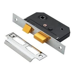 BQ Chrome Effect Bathroom Lock