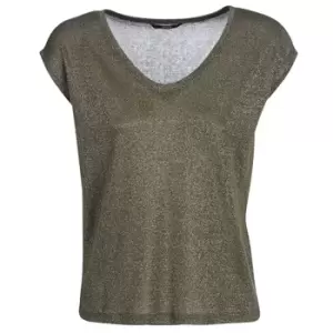 Only ONLSILVERY womens Blouse in Kaki - Sizes S,M,L,XS