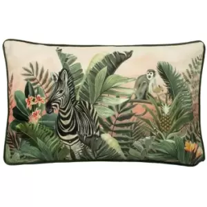 Manyara Zebra Printed Cushion