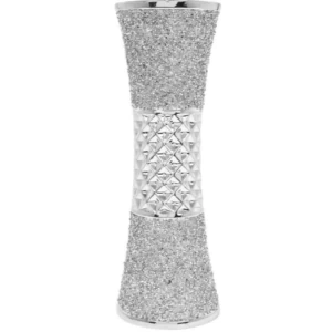 Silver Sparkle Silver Vase By Lesser & Pavey