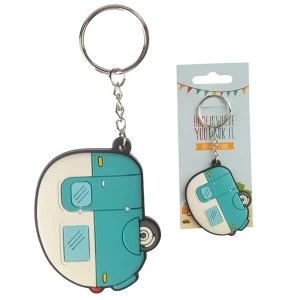 Caravan (Pack Of 6) PVC Keyring